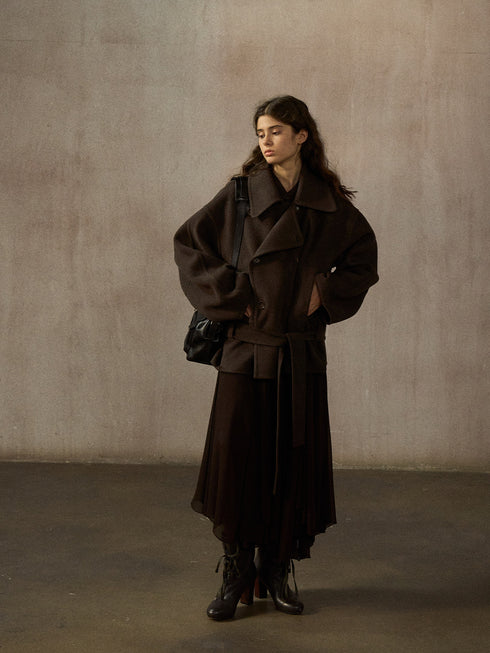 Quarry Double-Faced Wool Coat
